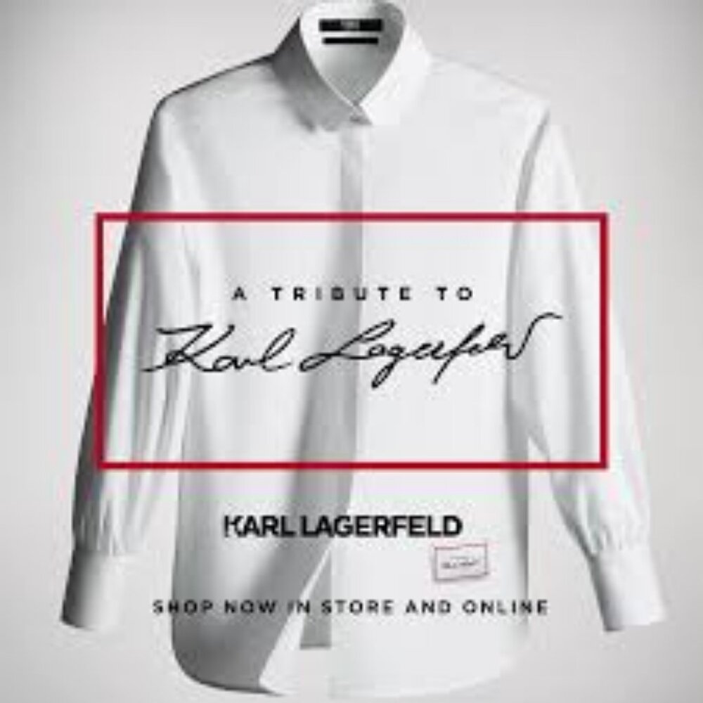 Karl Lagerfeld white shirt